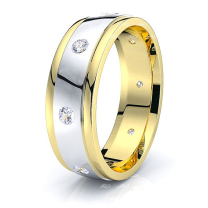 Yellow-White Diamond