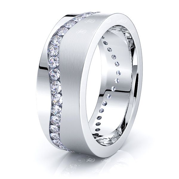 Hadley Womens Diamond Wedding Band