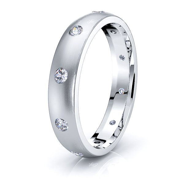 Clara Womens Diamond Wedding Ring