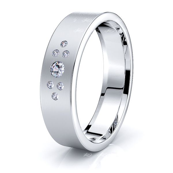 Evelyn Womens Diamond Wedding Band