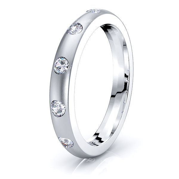 Mila Womens Diamond Wedding Band