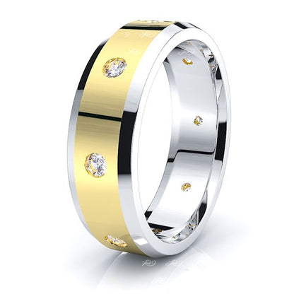 White-Yellow Diamond
