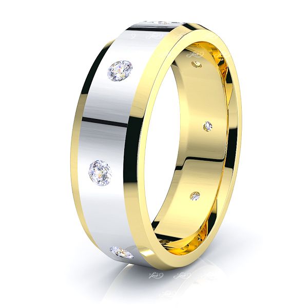 Yellow-White Diamond