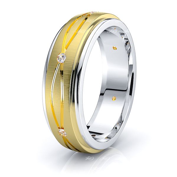 White-Yellow Diamond