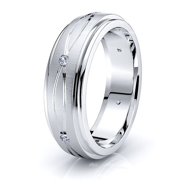 Gemma Womens Diamond Wedding Band