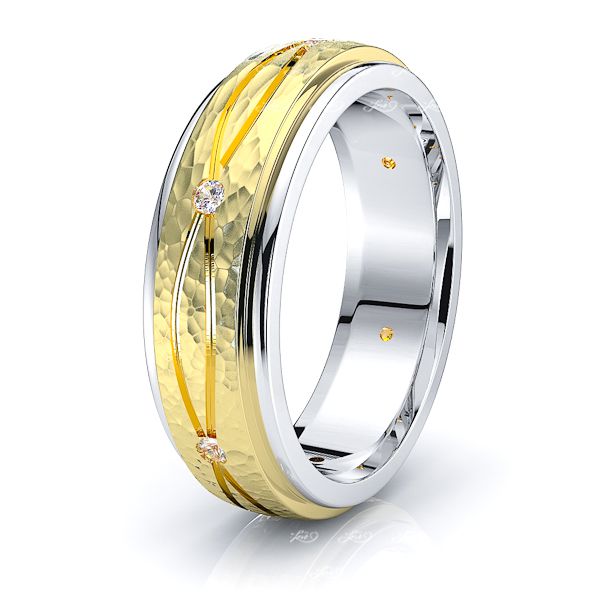 White-Yellow Diamond