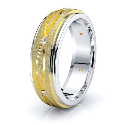 White-Yellow Diamond