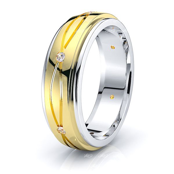 White-Yellow Diamond
