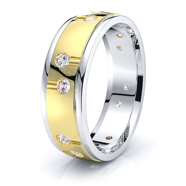 White-Yellow Diamond