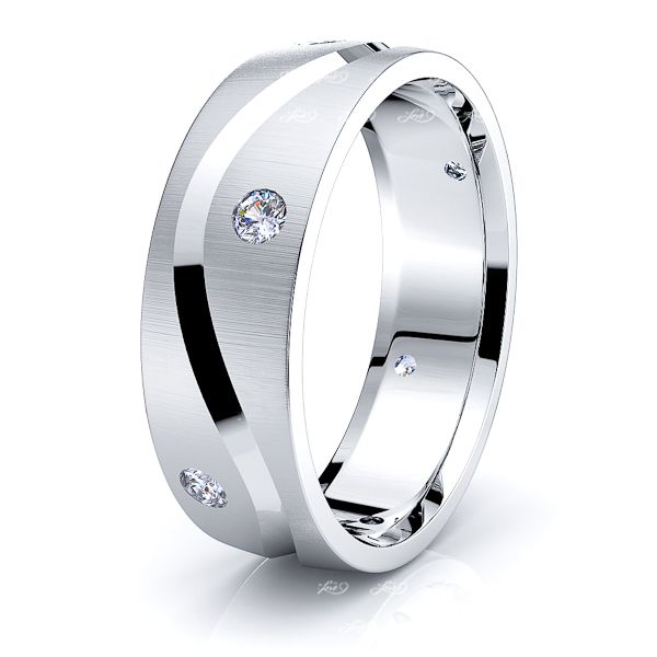 Ada Womens Diamond Wedding Ring