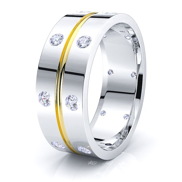 White-Yellow Diamond
