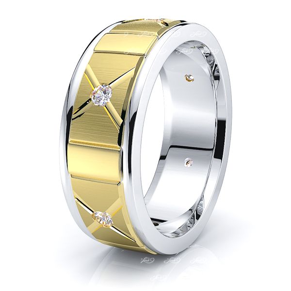 White-Yellow Diamond