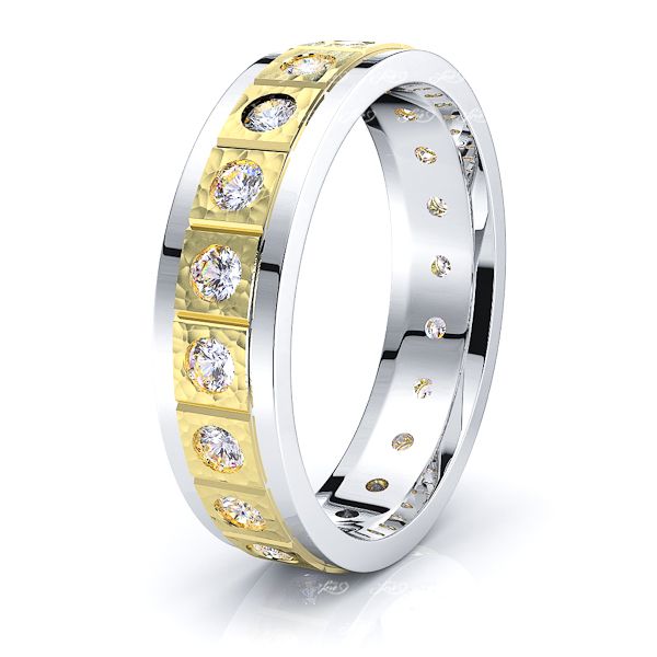 White-Yellow Diamond