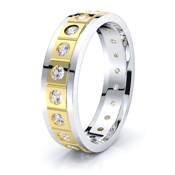 White-Yellow Diamond