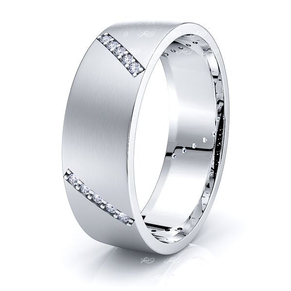 Abigail Womens Diamond Wedding Band