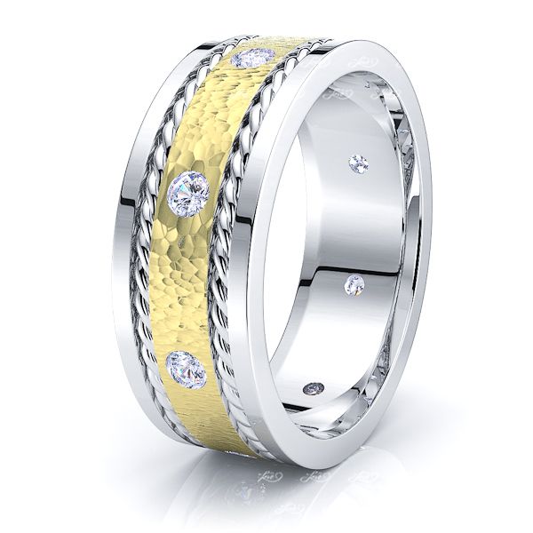 White-Yellow Diamond