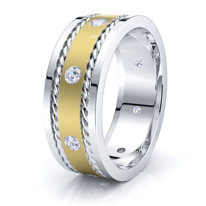White-Yellow Diamond