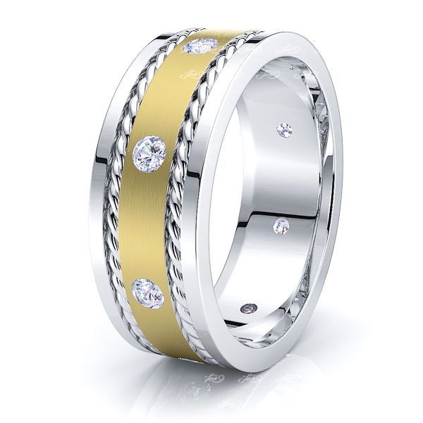 White-Yellow Diamond