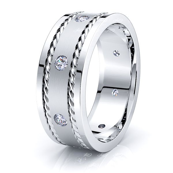Phoebe Womens Diamond Wedding Ring