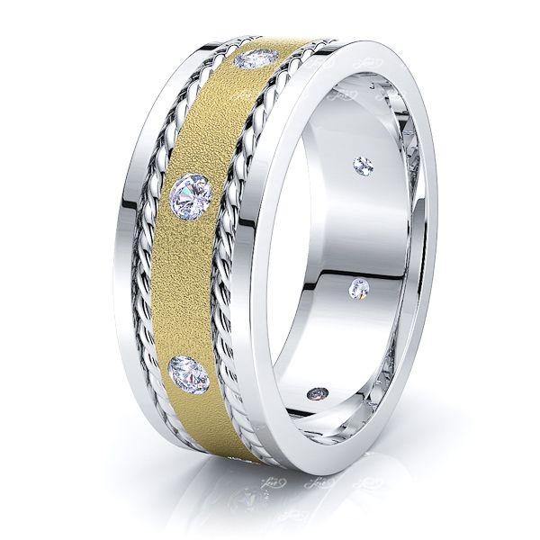 White-Yellow Diamond