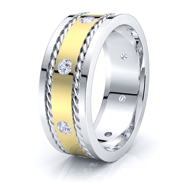 White-Yellow Diamond