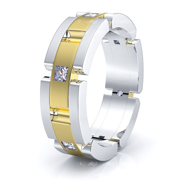 White-Yellow Diamond