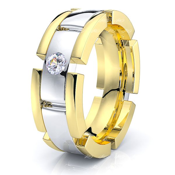 Yellow-White Diamond