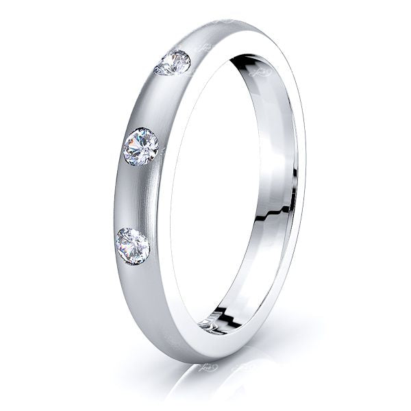 Eva Womens Diamond Wedding Ring