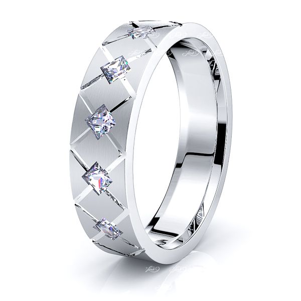 Victoria Womens Diamond Wedding Band