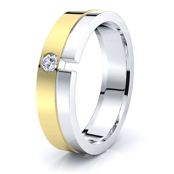 White-Yellow Diamond