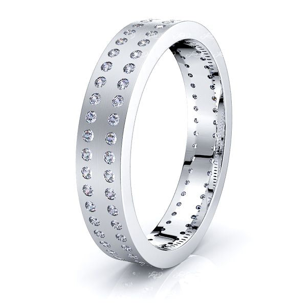 Elif Womens Diamond Wedding Band