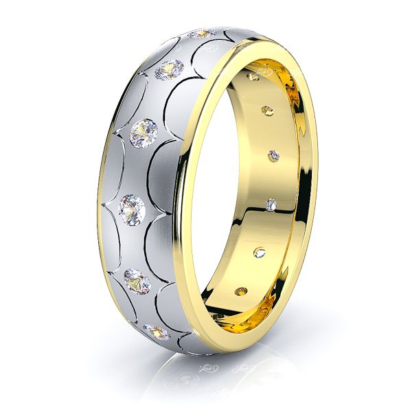 Yellow-White Diamond