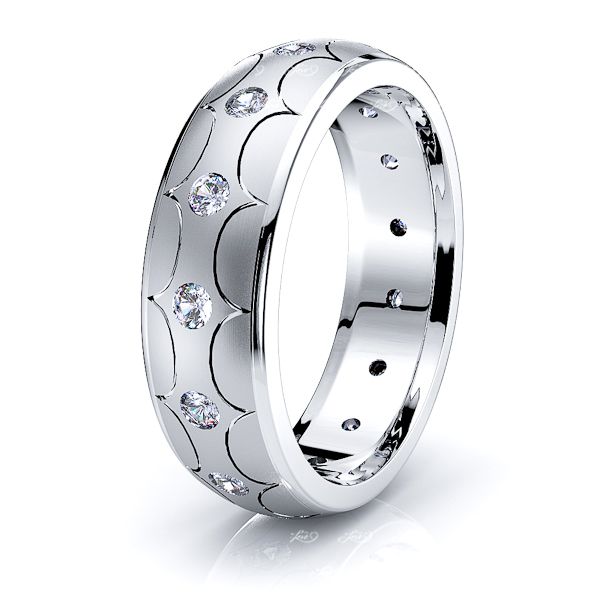 Lam Womens Diamond Wedding Ring