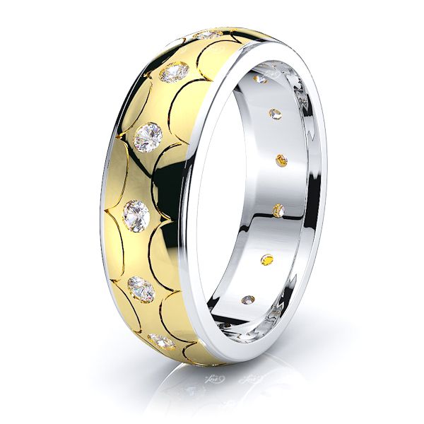 White-Yellow Diamond