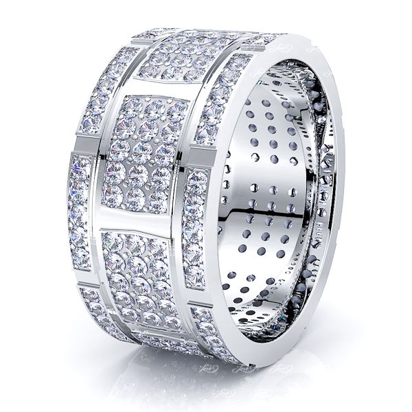 Emilia Womens Diamond Wedding Band