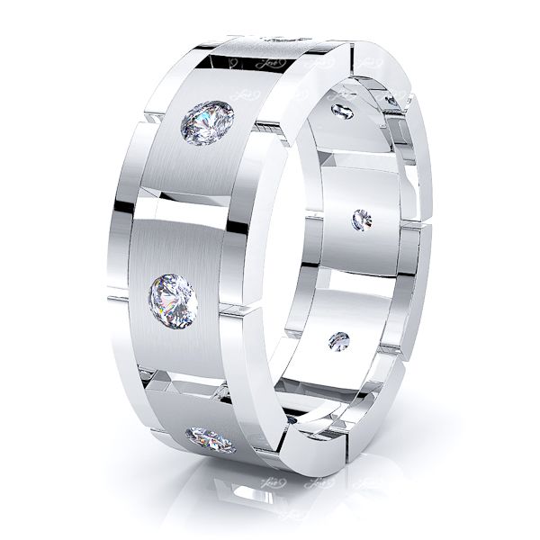 Ariadne Womens Diamond Wedding Band