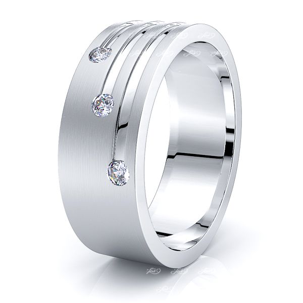 Mary Womens Diamond Wedding Band