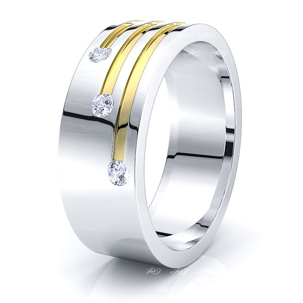 White-Yellow Diamond