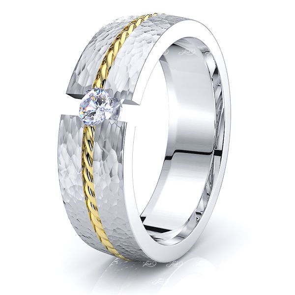 White-Yellow Diamond