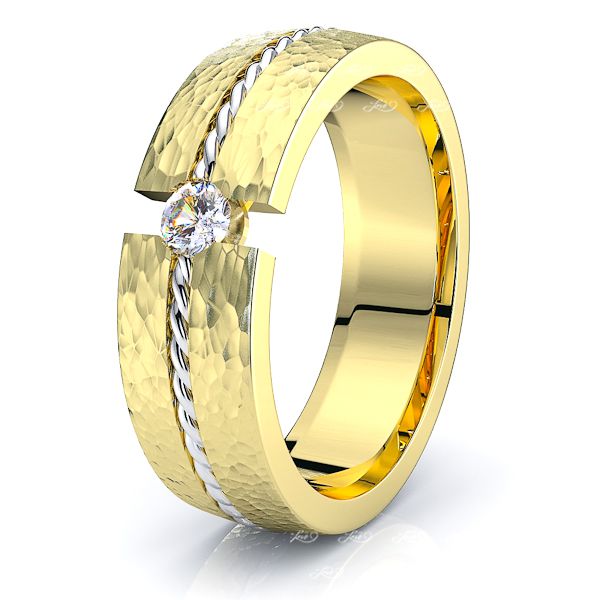 Yellow-White Diamond