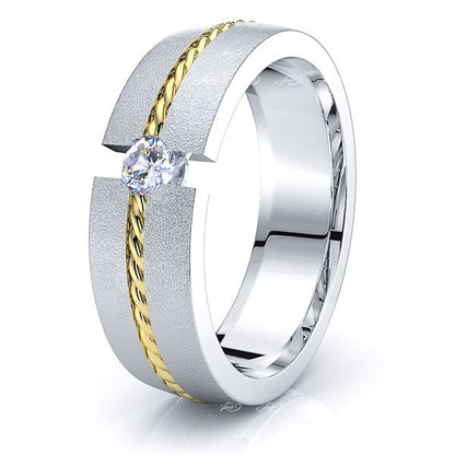White-Yellow Diamond