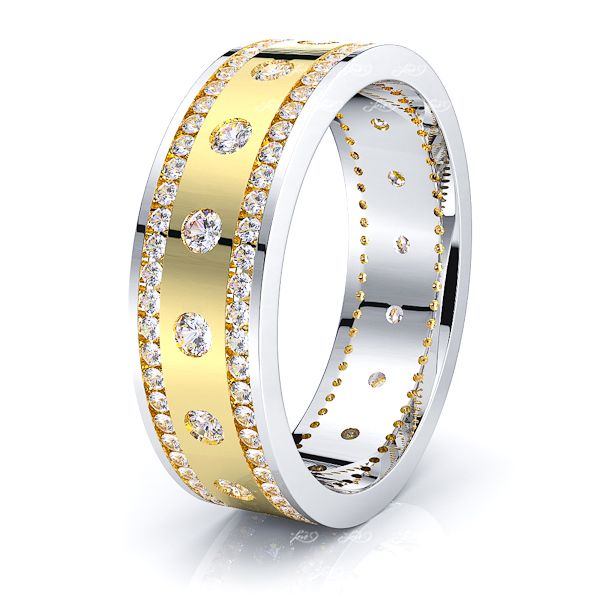 White-Yellow Diamond