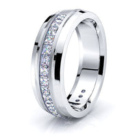 Fiona Mens Diamond Wedding Band