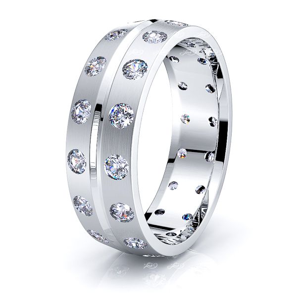Edie Womens Diamond Wedding Band