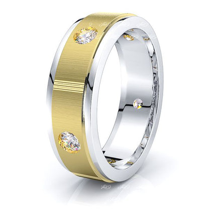White-Yellow Diamond