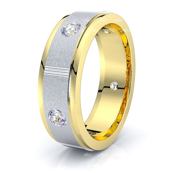 White-Yellow Diamond