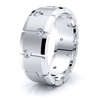 Sophie Mens Diamond Wedding Band
