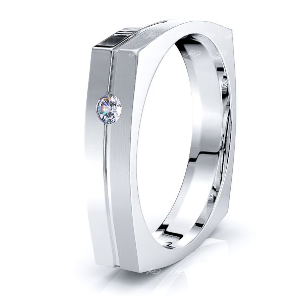 Nina Womens Diamond Wedding Band